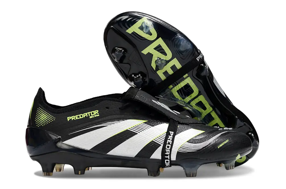 Adidas Predator 25 Elite Foldover Tongue FG - Black/Electric Green/White