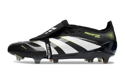 Adidas Predator 25 Elite Foldover Tongue FG - Black/Electric Green/White