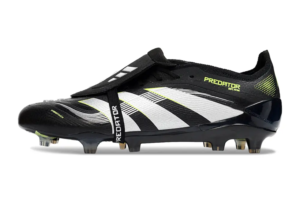 Adidas Predator 25 Elite Foldover Tongue FG - Black/Electric Green/White