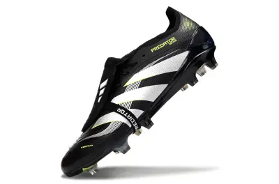 Adidas Predator 25 Elite Foldover Tongue FG - Black/Electric Green/White