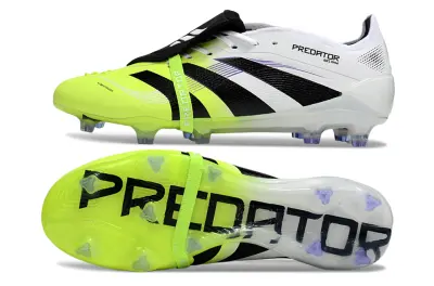 Adidas Predator 25 Elite Foldover Tongue FG - Yellow/Neon Yellow/Black