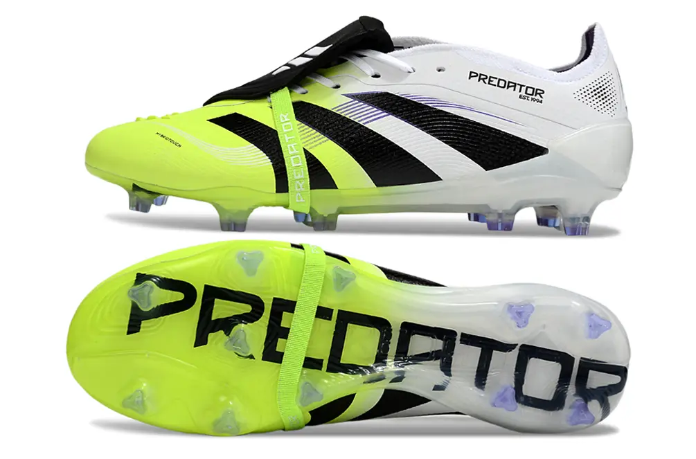 Adidas Predator 25 Elite Foldover Tongue FG - Yellow/Neon Yellow/Black