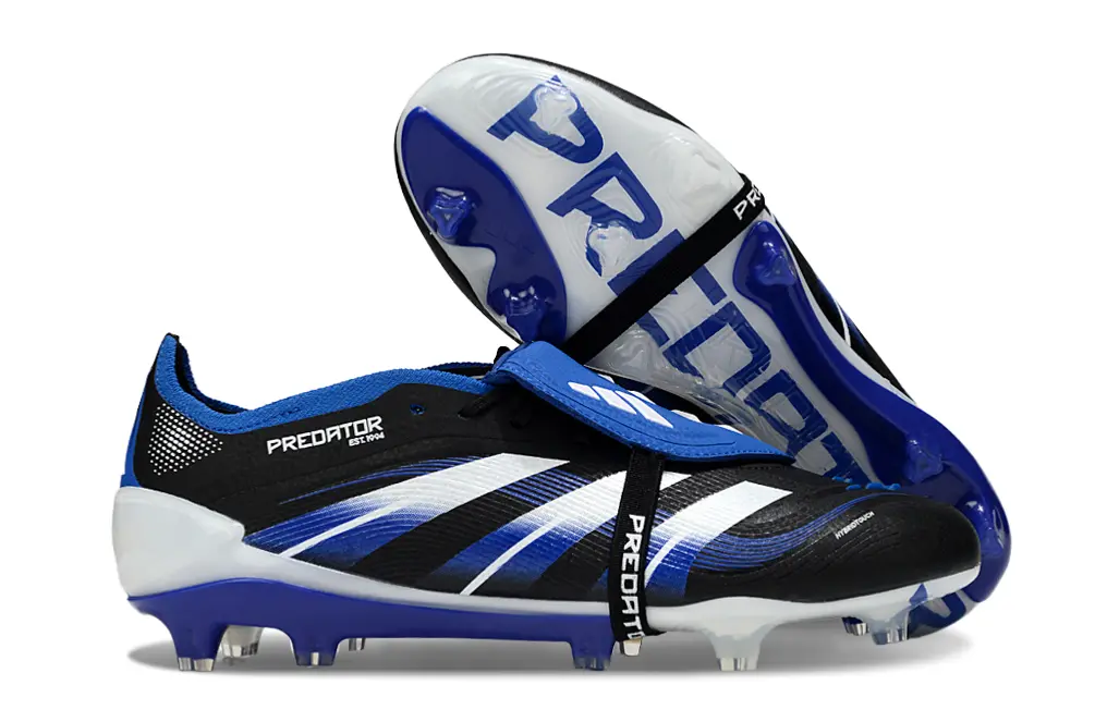 Adidas Predator 25 Elite Foldover Tongue FG - Black/Royal Blue/White