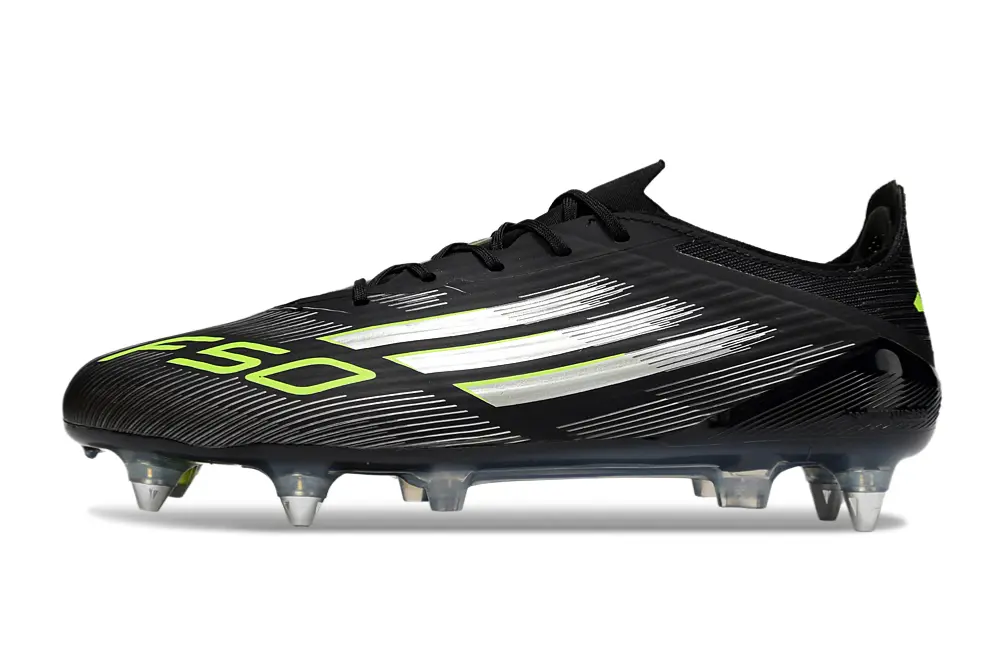 Adidas F50 Elite SG - Black/Neon Green/White
