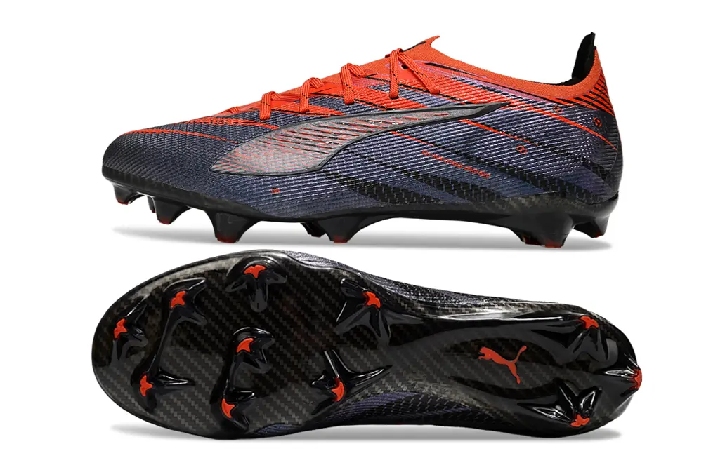 Puma Ultra 5 Ultimate FG - Black/Fiery Orange/Sleek Blue