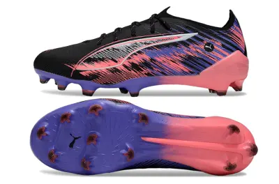 Puma Ultra 5 Ultimate FG - Black/Neon Pink/Cyber Purple