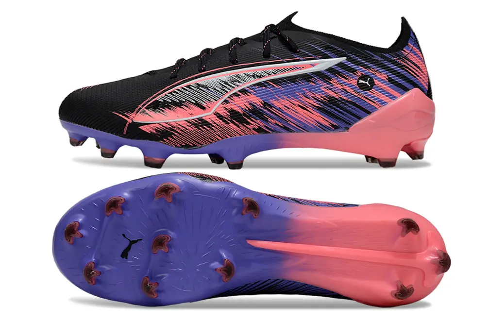 Puma Ultra 5 Ultimate FG - Black/Neon Pink/Cyber Purple