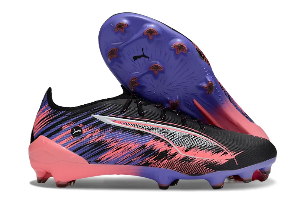 Puma Ultra 5 Ultimate FG - Black/Neon Pink/Cyber Purple