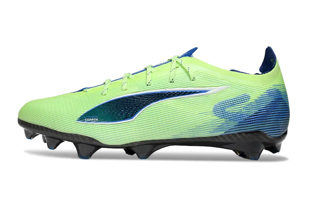 Puma Ultra 5 Ultimate FG - Lime/Electric Green/Navy Blue
