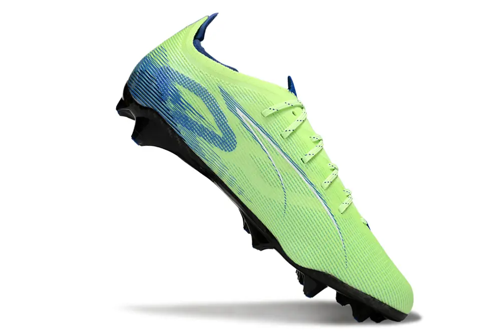 Puma Ultra 5 Ultimate FG - Lime/Electric Green/Navy Blue