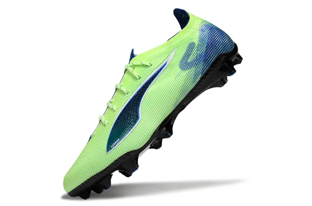 Puma Ultra 5 Ultimate FG - Lime/Electric Green/Navy Blue