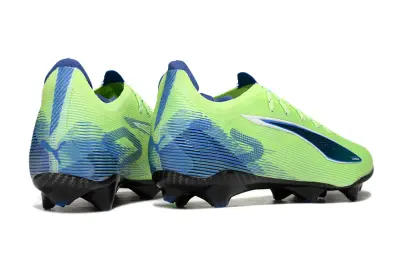 Puma Ultra 5 Ultimate FG - Lime/Electric Green/Navy Blue