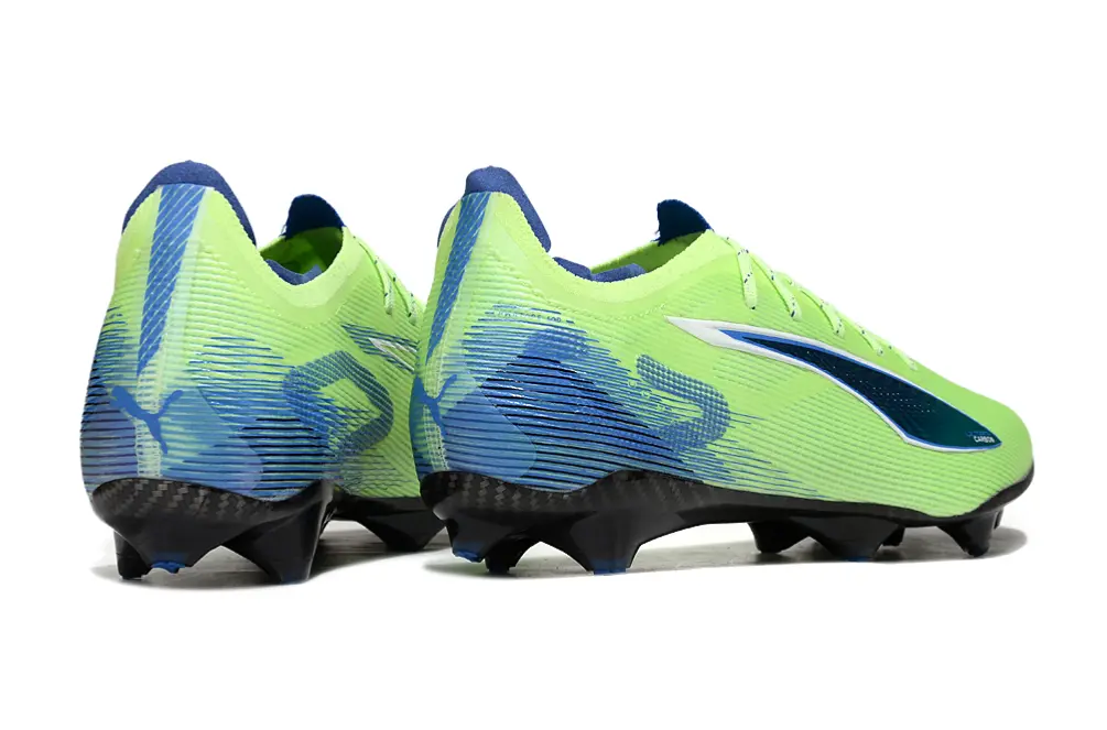 Puma Ultra 5 Ultimate FG - Lime/Electric Green/Navy Blue