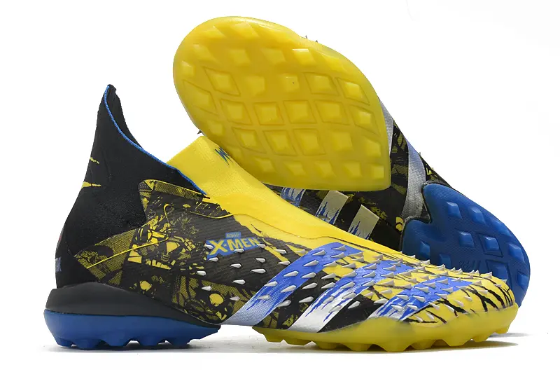Adidas Predator Freak+ Laceless TF - Yellow/Electric Yellow/Navy Black