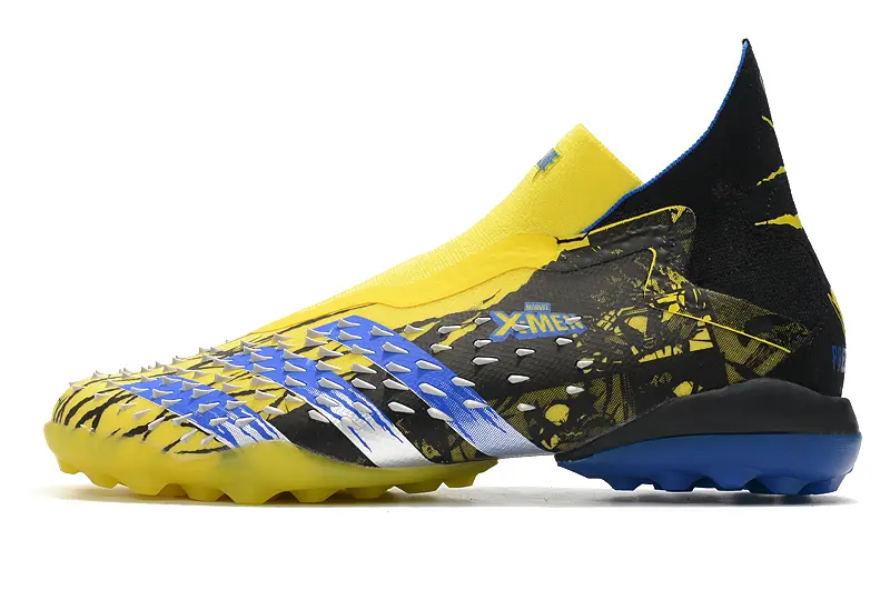 Adidas Predator Freak+ Laceless TF - Yellow/Electric Yellow/Navy Black