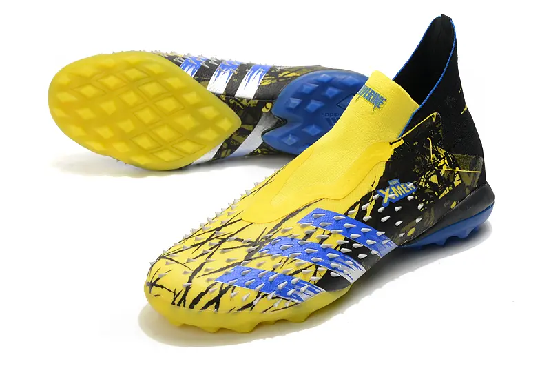 Adidas Predator Freak+ Laceless TF - Yellow/Electric Yellow/Navy Black