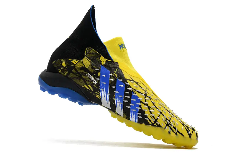 Adidas Predator Freak+ Laceless TF - Yellow/Electric Yellow/Navy Black
