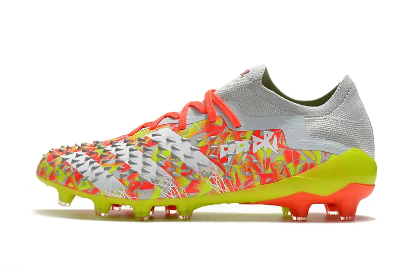 Adidas Predator Freak.1 FG - Gray/Neon Yellow/Coral Pink
