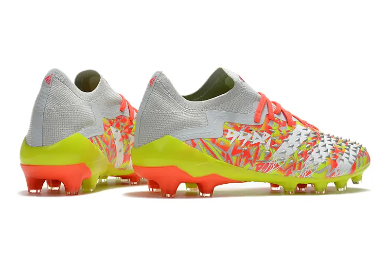 Adidas Predator Freak.1 FG - Gray/Neon Yellow/Coral Pink