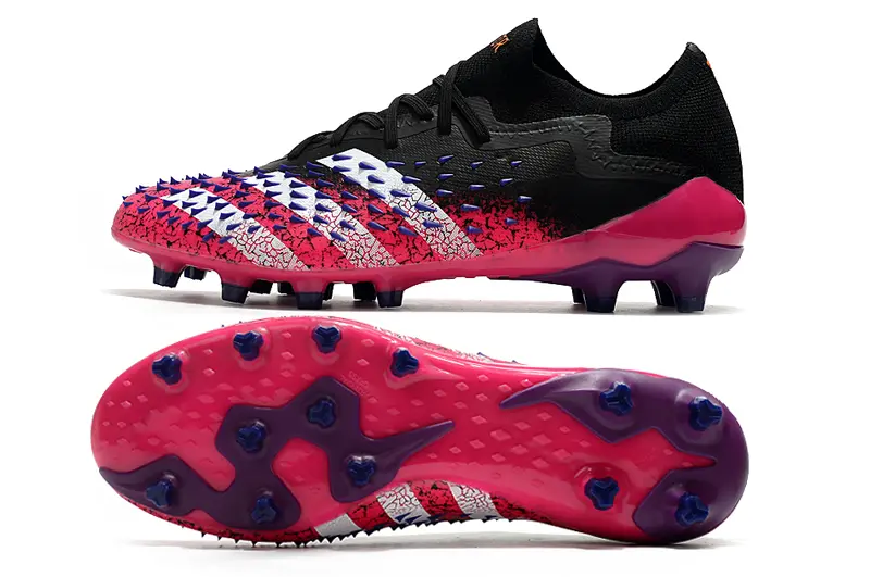 Adidas Predator Freak.1 FG - Black/Electric Pink/Metallic Silver
