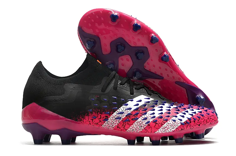 Adidas Predator Freak.1 FG - Black/Electric Pink/Metallic Silver