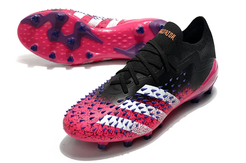 Adidas Predator Freak.1 FG - Black/Electric Pink/Metallic Silver