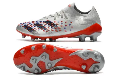 Adidas Predator Freak.1 FG - Silver/Vibrant Red/Deep Blue