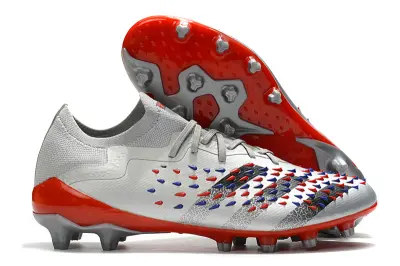Adidas Predator Freak.1 FG - Silver/Vibrant Red/Deep Blue