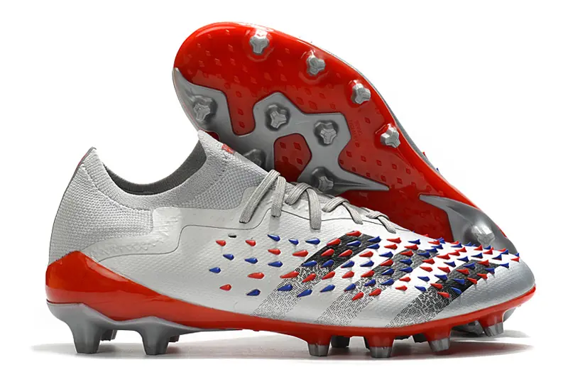 Adidas Predator Freak.1 FG - Silver/Vibrant Red/Deep Blue