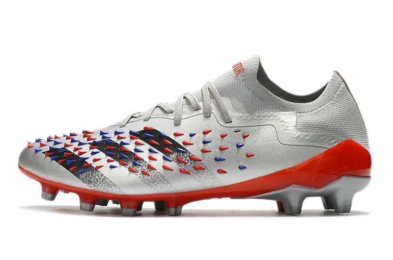 Adidas Predator Freak.1 FG - Silver/Vibrant Red/Deep Blue