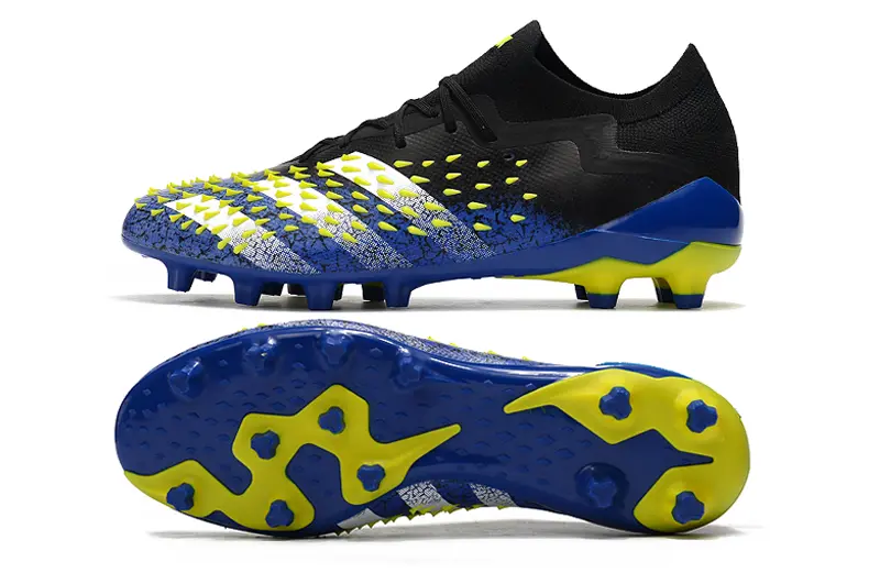 Adidas Predator Freak.1 FG - Black/Electric Yellow/Brilliant Blue