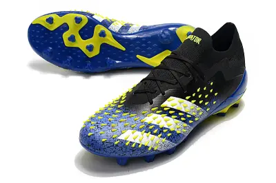 Adidas Predator Freak.1 FG - Black/Electric Yellow/Brilliant Blue