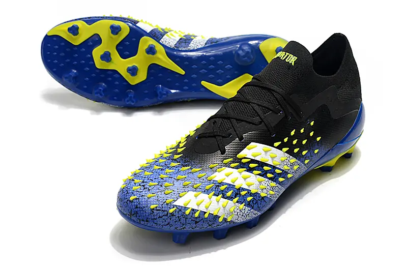 Adidas Predator Freak.1 FG - Black/Electric Yellow/Brilliant Blue