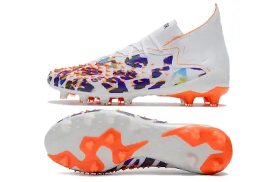 Adidas Predator Freak.1 FG - White/Vibrant Orange/Deep Purple