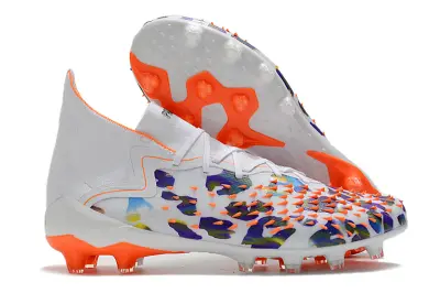 Adidas Predator Freak.1 FG - White/Vibrant Orange/Deep Purple