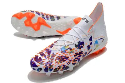 Adidas Predator Freak.1 FG - White/Vibrant Orange/Deep Purple