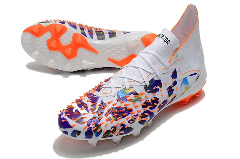 Adidas Predator Freak.1 FG - White/Vibrant Orange/Deep Purple
