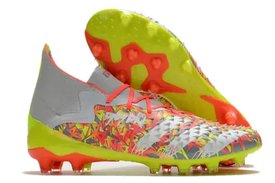 Adidas Predator Freak.1 FG - Gray/Neon Pink/Fluorescent Green