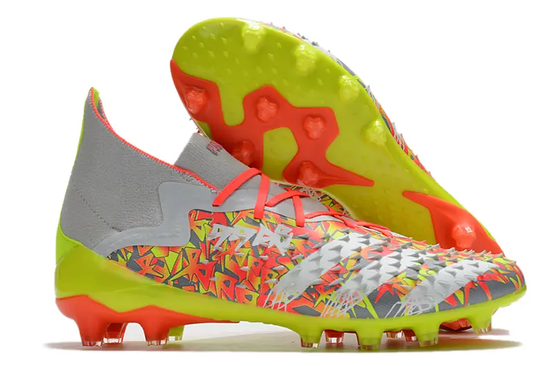 Adidas Predator Freak.1 FG - Gray/Neon Pink/Fluorescent Green