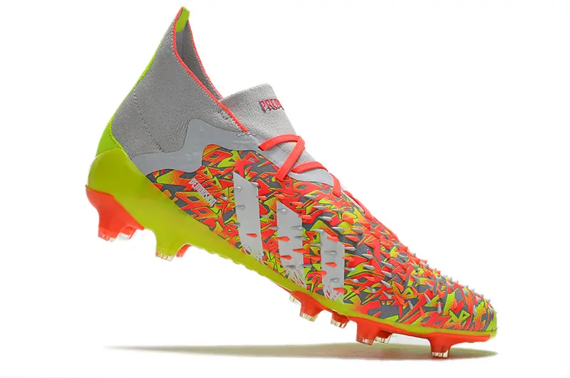 Adidas Predator Freak.1 FG - Gray/Neon Pink/Fluorescent Green