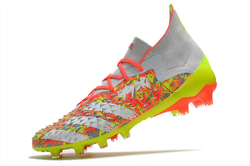 Adidas Predator Freak.1 FG - Gray/Neon Pink/Fluorescent Green