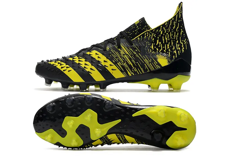 Adidas Predator Freak.1 FG - Black/Electric Yellow/Jet Black