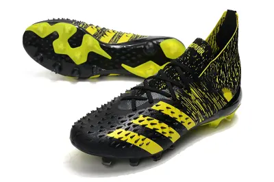 Adidas Predator Freak.1 FG - Black/Electric Yellow/Jet Black