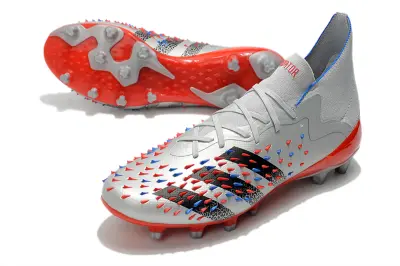 Adidas Predator Freak.1 FG - Grey/Fiery Red/Nebula Blue