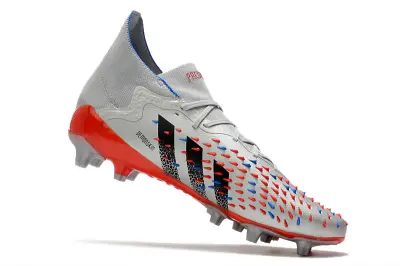 Adidas Predator Freak.1 FG - Grey/Fiery Red/Nebula Blue