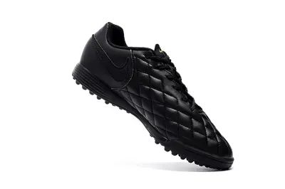Nike Tiempo Ligera 4 10R TF - Black/Shadow Black/Flame Red