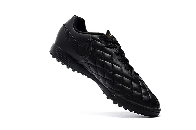 Nike Tiempo Ligera 4 10R TF - Black/Shadow Black/Flame Red