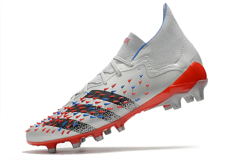 Adidas Predator Freak.1 FG - Grey/Fiery Red/Nebula Blue
