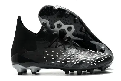 Adidas Predator Freak.1 FG - Black/Charcoal Grey/Metallic Silver