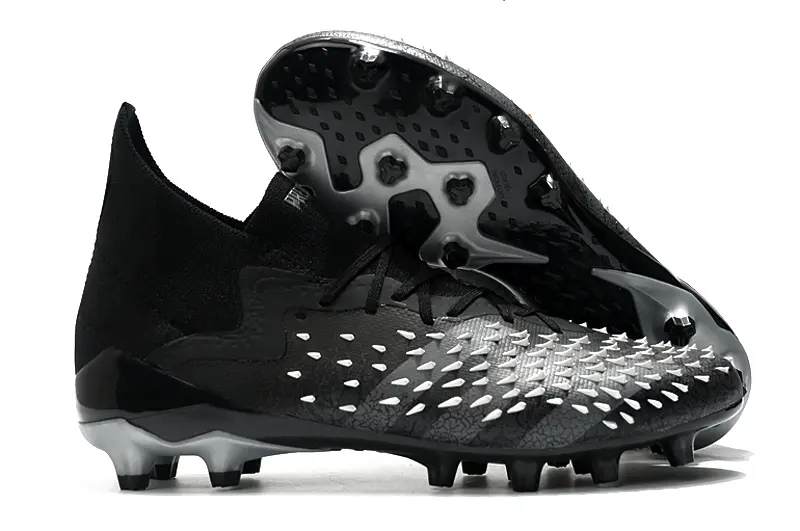 Adidas Predator Freak.1 FG - Black/Charcoal Grey/Metallic Silver